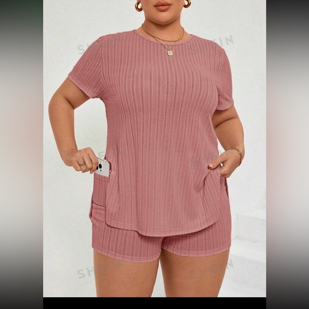 2 piece short set